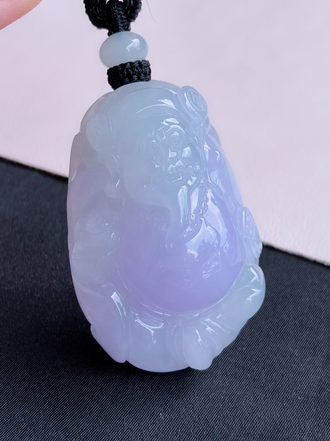 冰粉紫财神到，饱满大气，自然光实拍