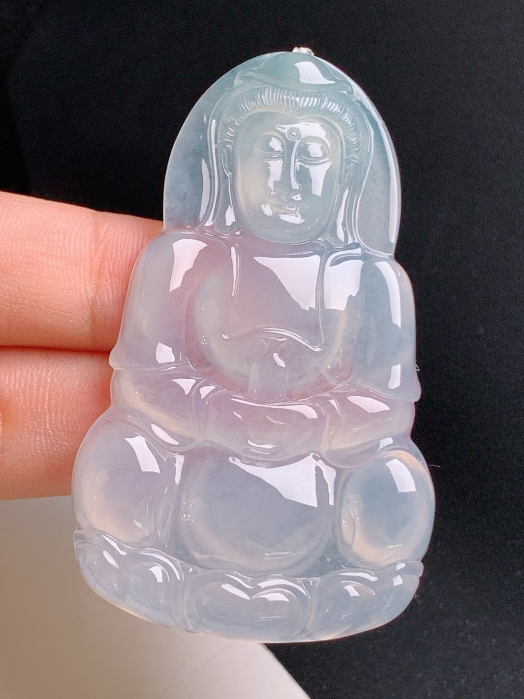️ 冰种观音，冰润通透，雕工端庄，平安顺遂 18