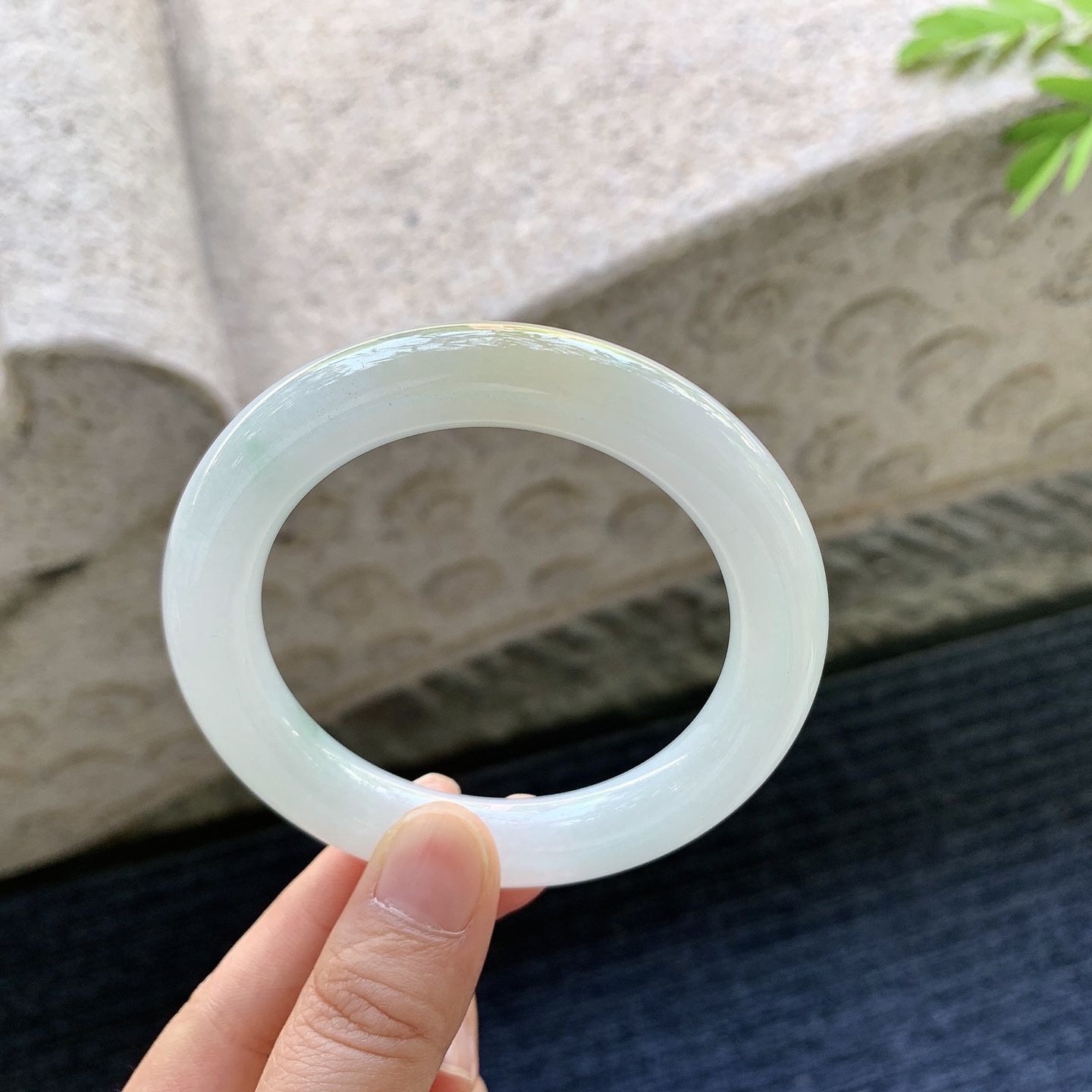 圆条54 55，细糯飘黄翡，飘绿，水润，种老，细腻，无裂，AD091007
