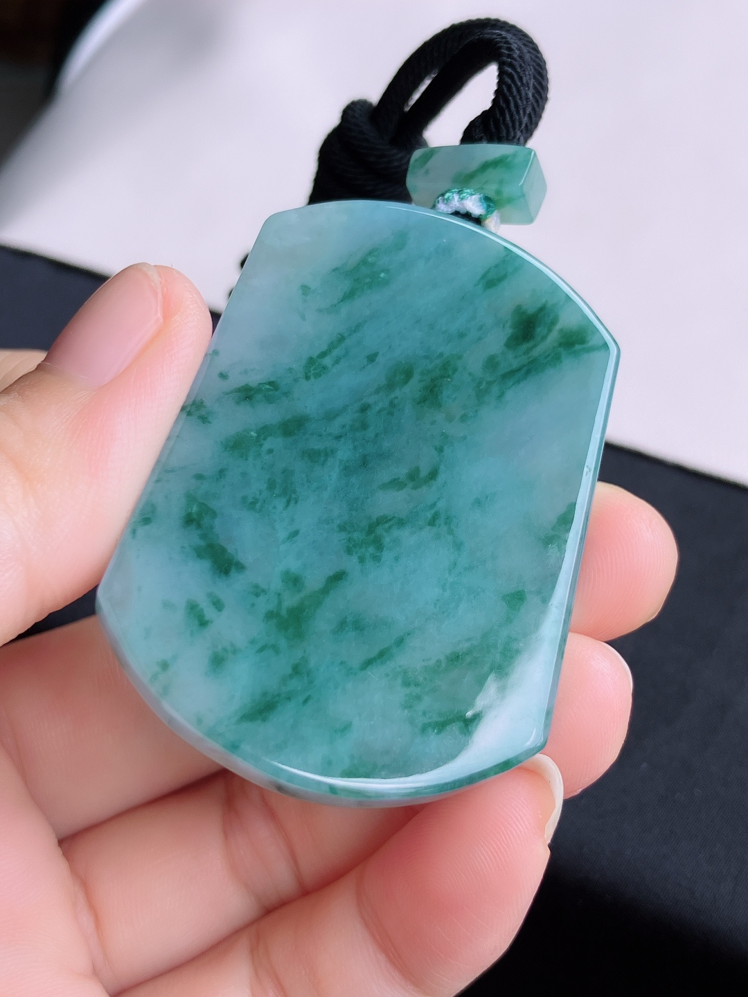 冰飘花平安牌，意境美，自然光实拍