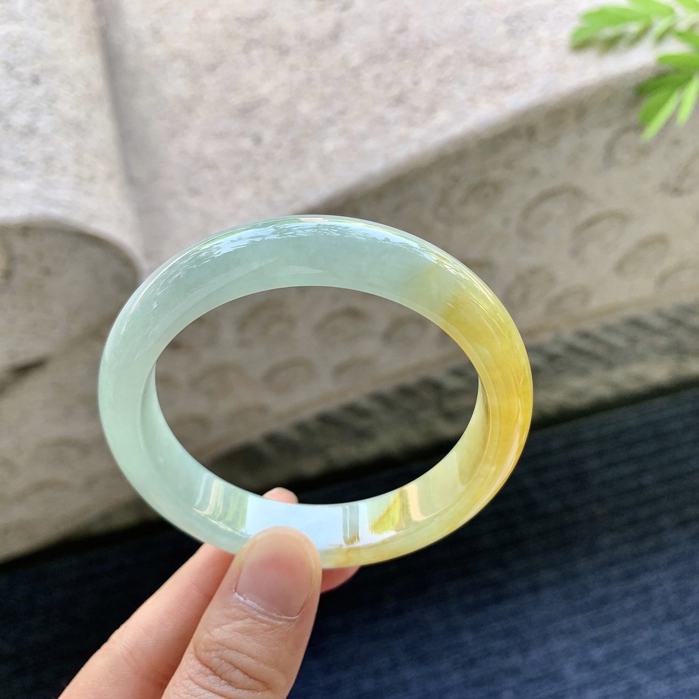 正圈54 55，细糯黄翡，水润，种老，细腻，无裂