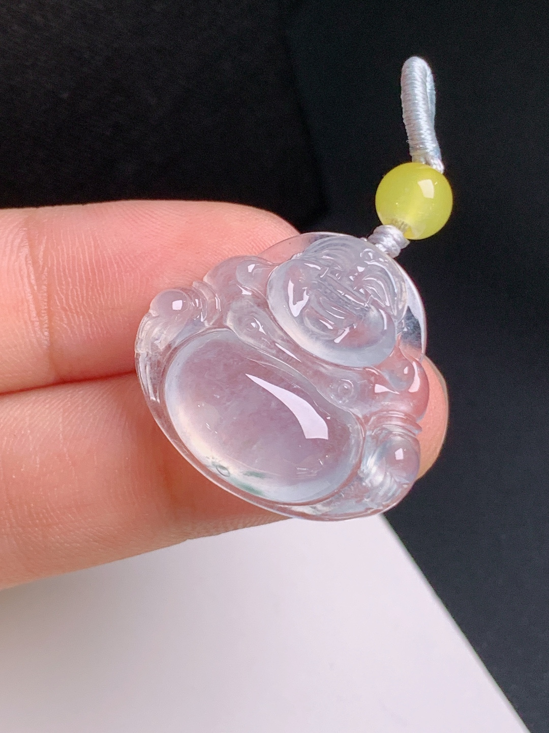 ️ 冰种佛公，通透水灵，笑态温婉，喜乐安康 49