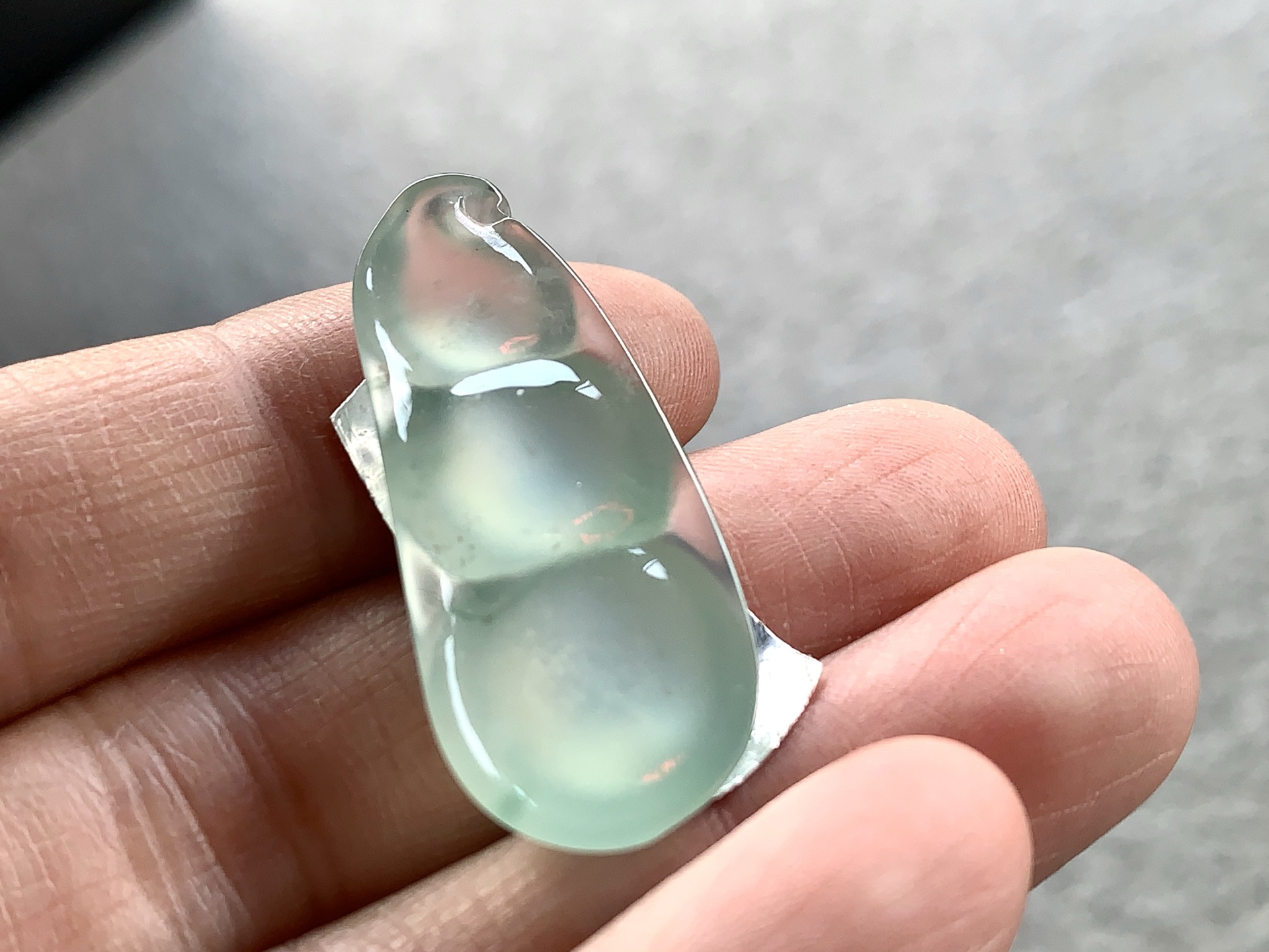 ️ 冰种福豆尺寸：34.2×14.8×6.6