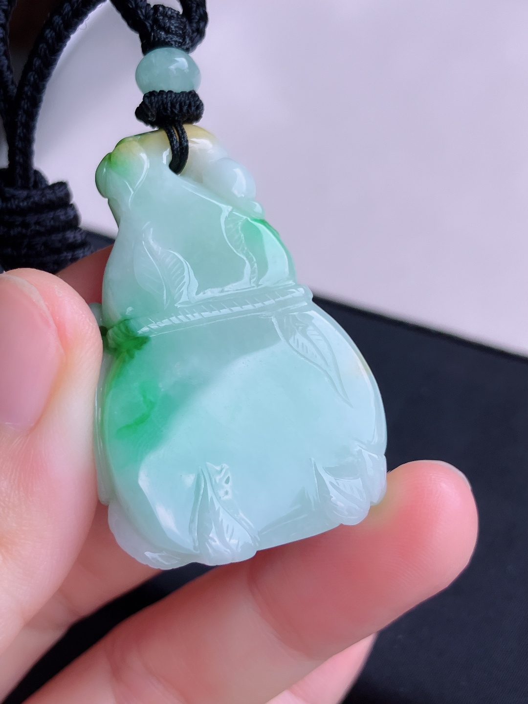 三彩大葫芦，饱满大气，自然光实拍