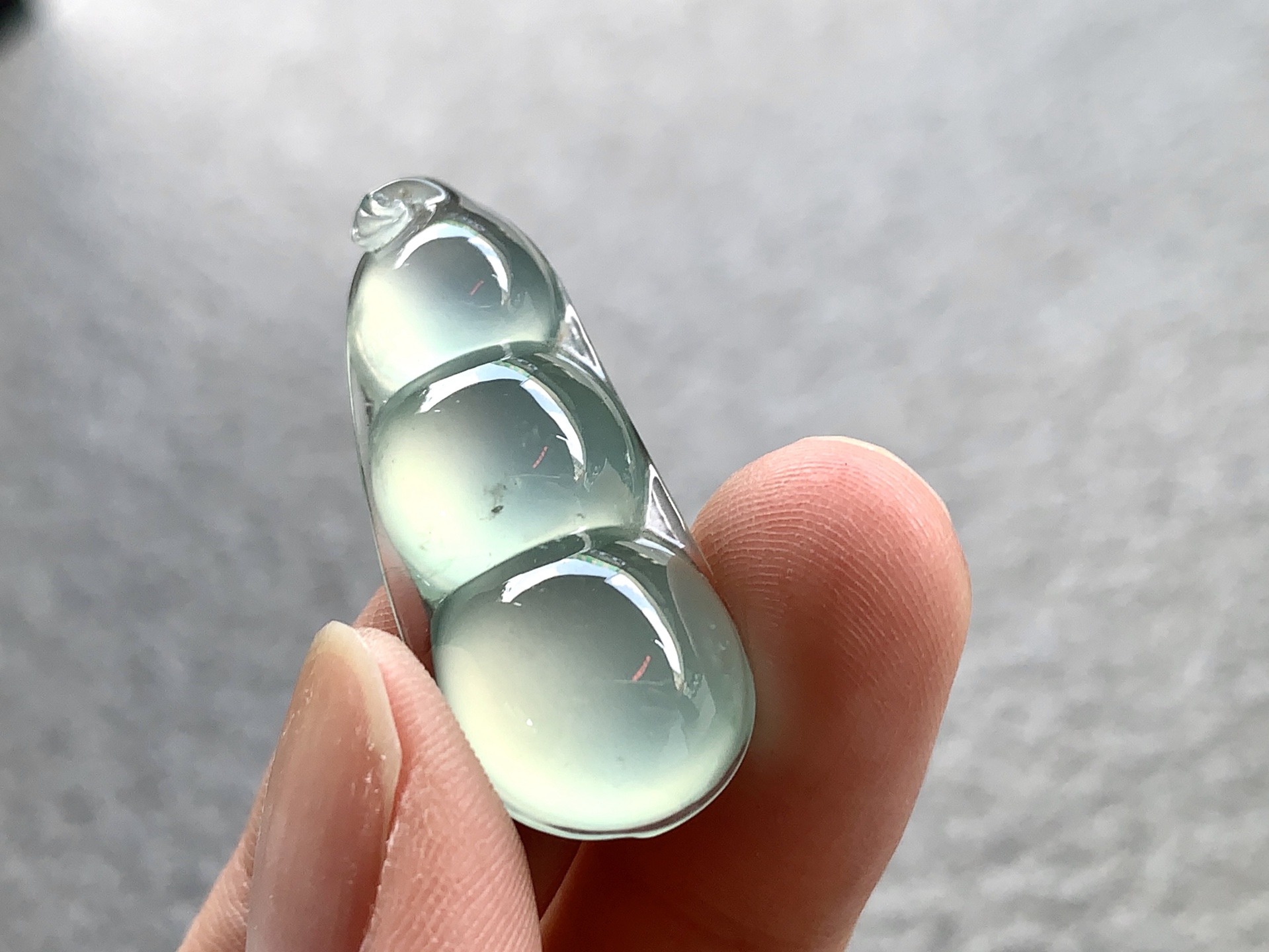 ️ 冰种福豆尺寸：34.2×14.8×6.6