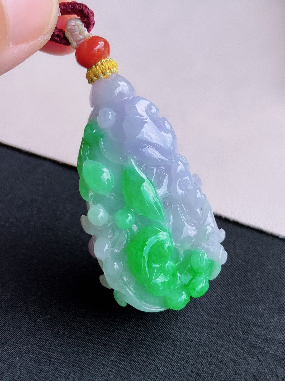 双彩百财，饱满大气，自然光实拍