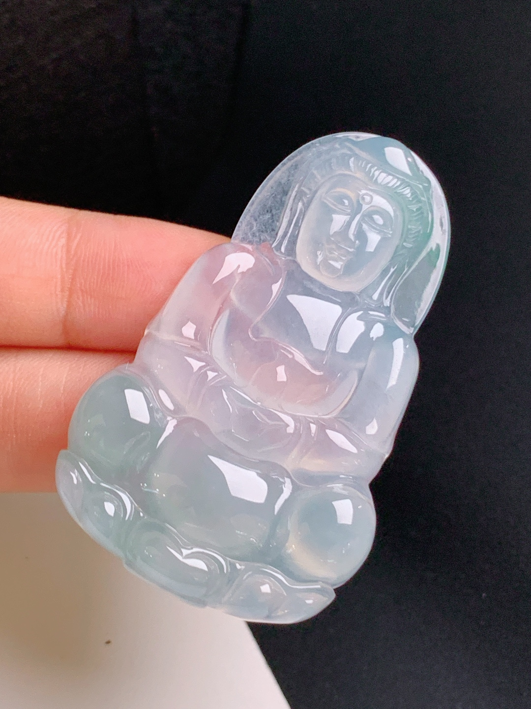 ️ 冰种观音，底色清雅，开脸祥和，护佑平安 01