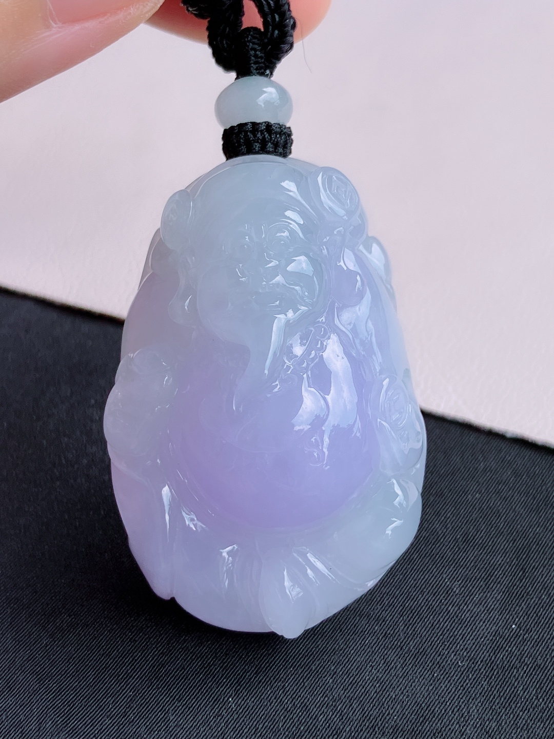 冰粉紫财神到，饱满大气，自然光实拍