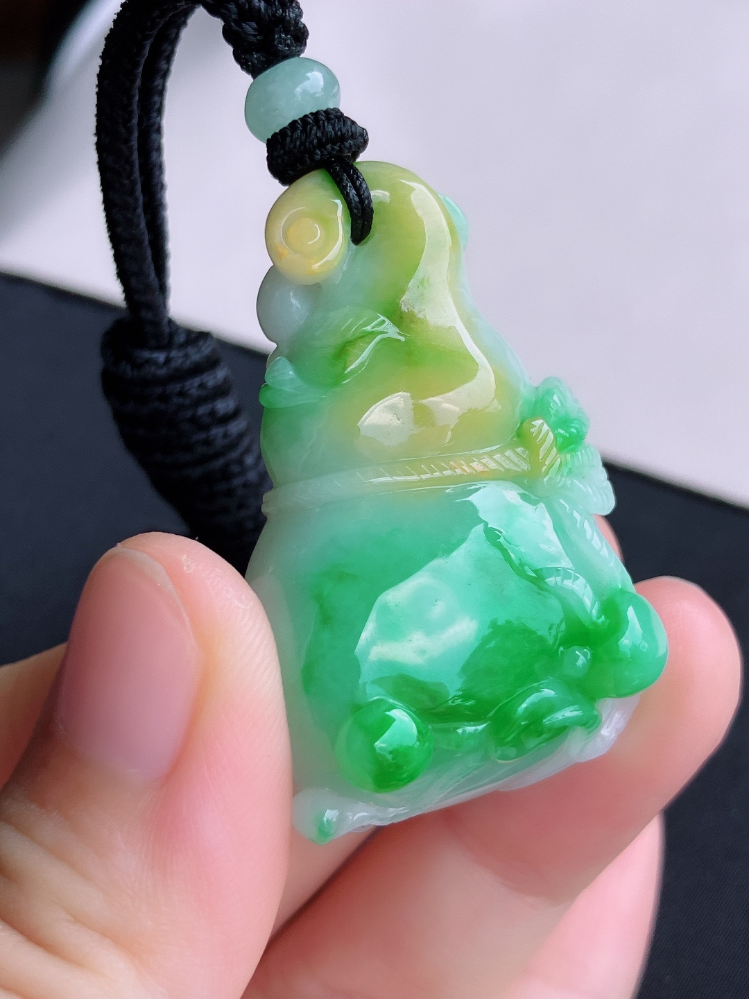 三彩大葫芦，饱满大气，自然光实拍