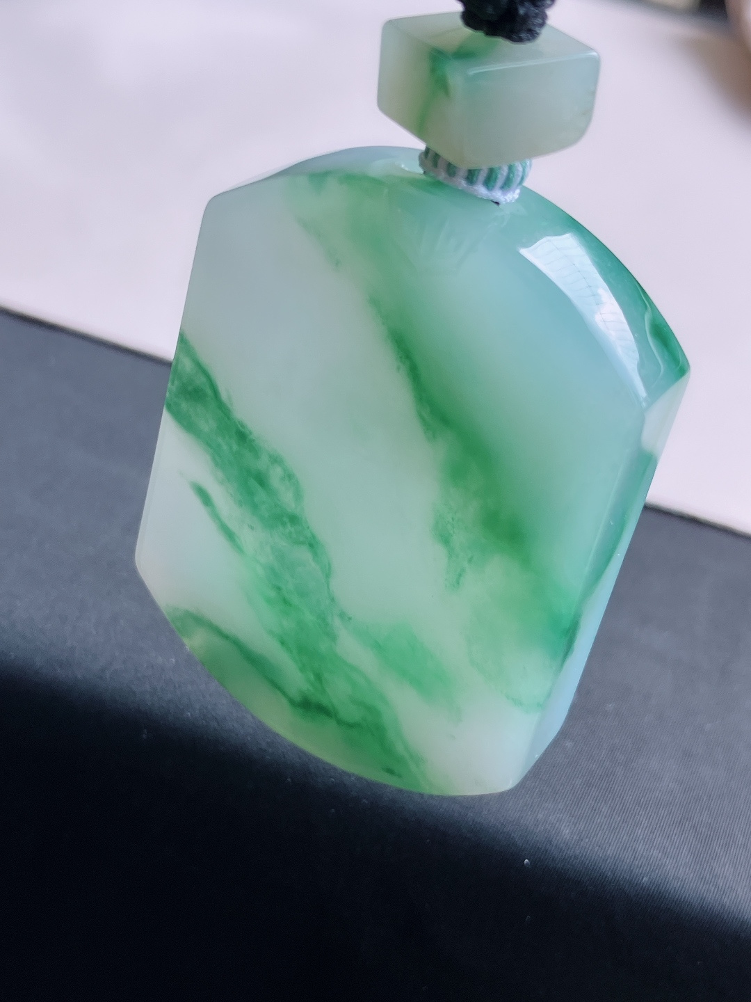 冰飘花平安牌，意境美，自然光实拍