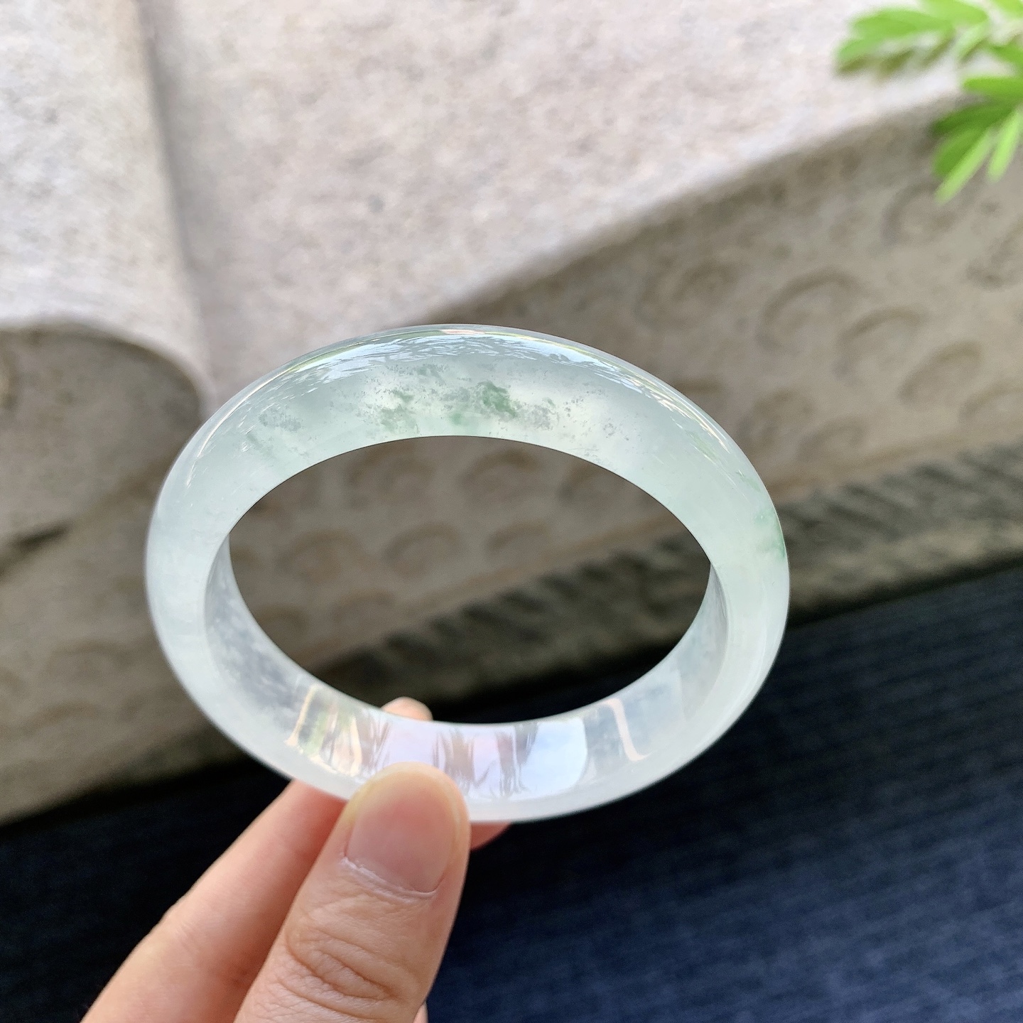 正圈55 56，无裂，清透，水润，种老，细腻