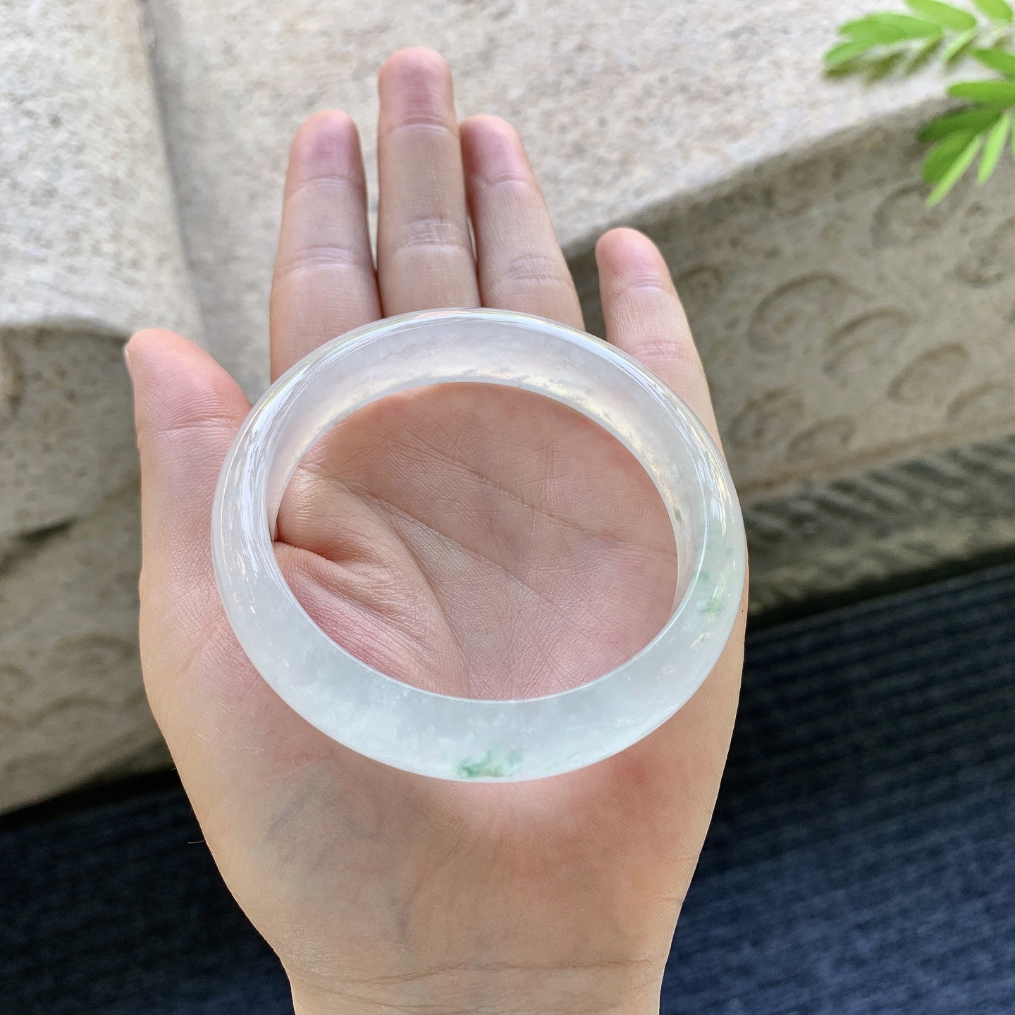 正圈55 56，无裂，清透，水润，种老，细腻