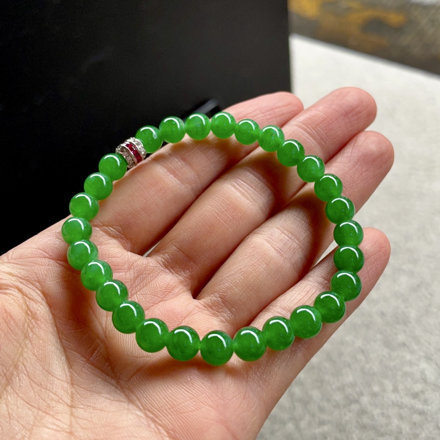 ️ 满绿珠串