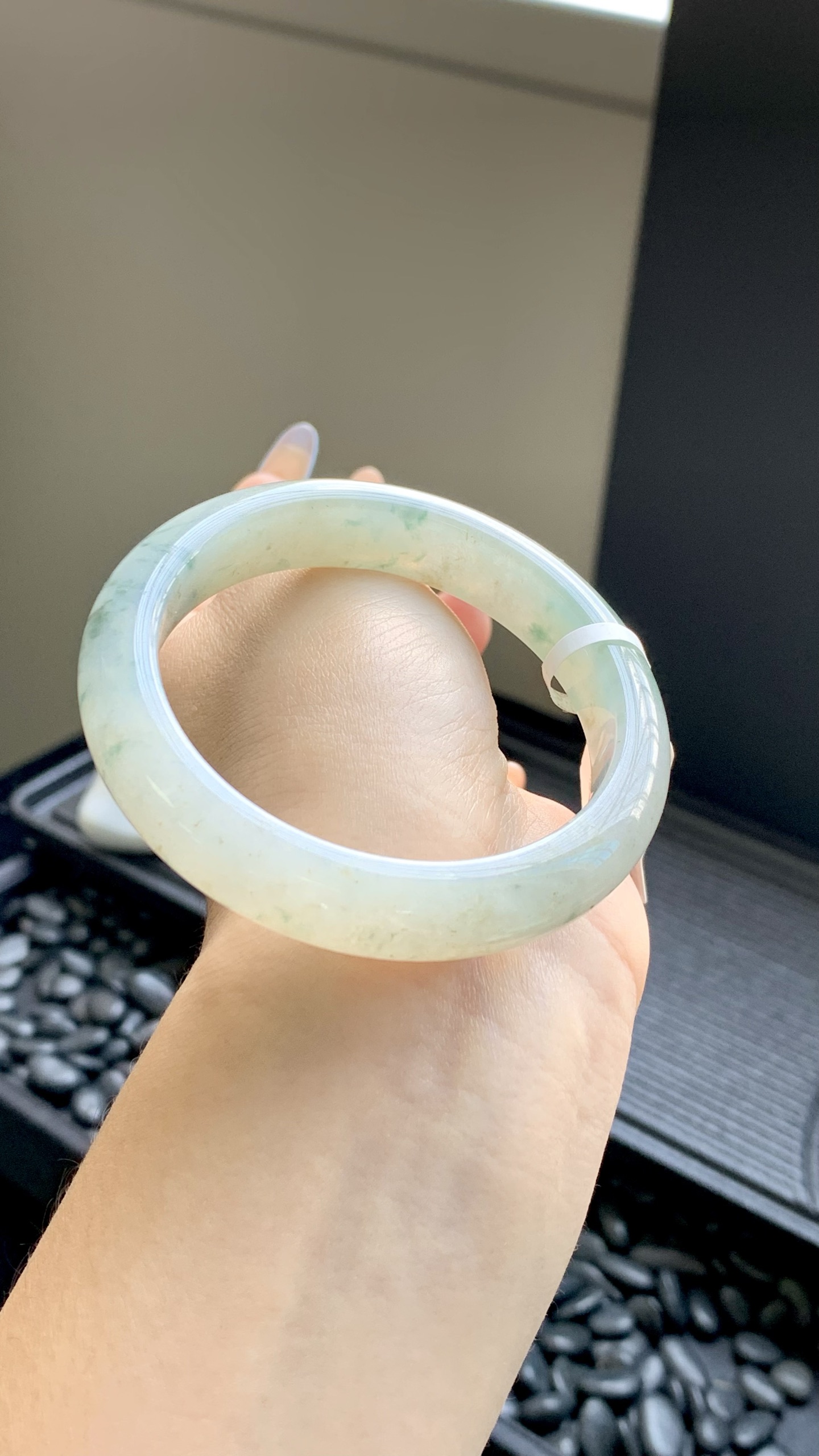 冰晴飘花正圈成品 YH-7934 尺寸：52-11-8