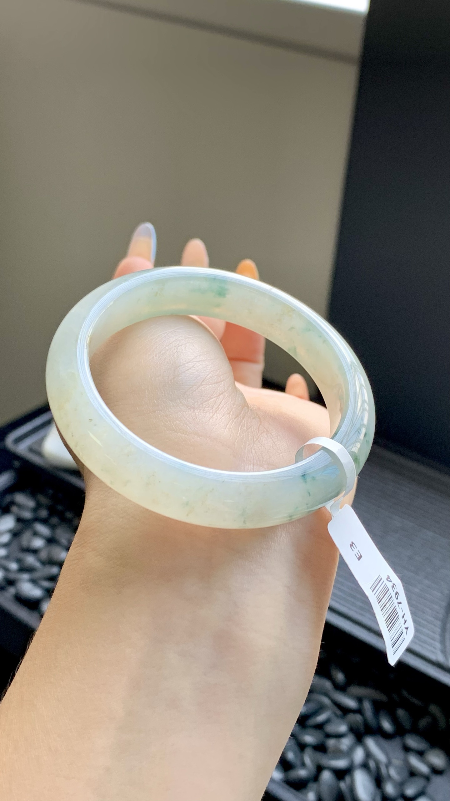 冰晴飘花正圈成品 YH-7934 尺寸：52-11-8
