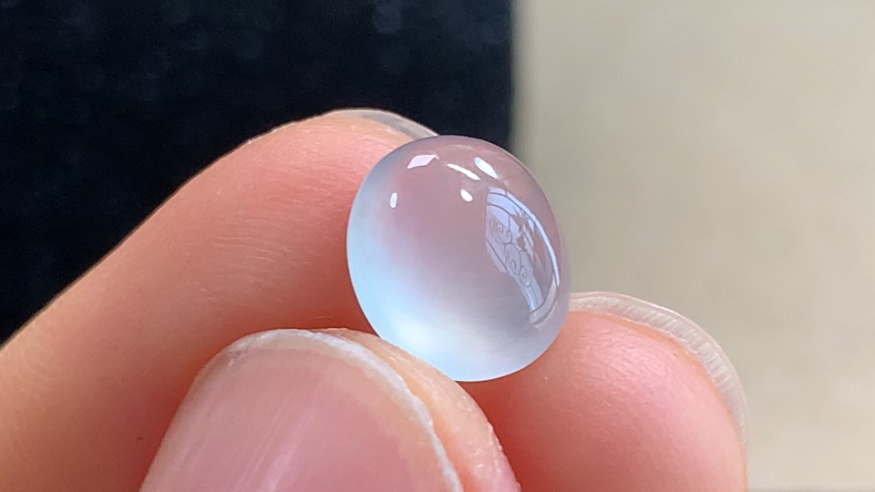 ️ 冰蛋， 无裂，尺寸9.3-8.3-3.8mm，包A附证书