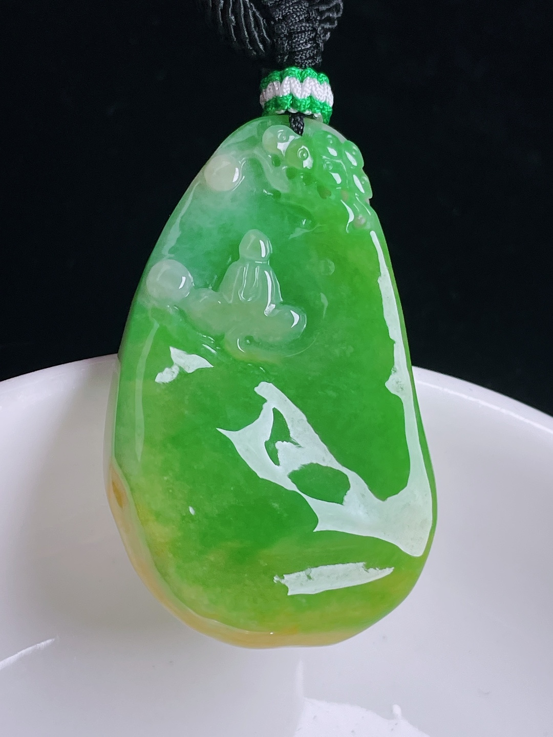 辣绿悟道，老种起光，细底通透，0911