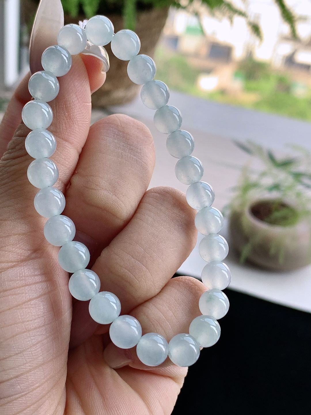 ️冰晴水手串圆珠子手串 性比高