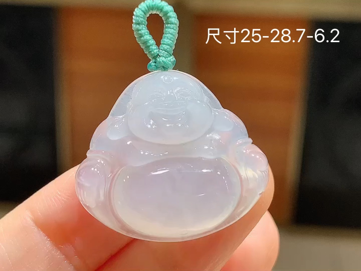 ️冰种佛公 无裂，尺寸，25-28.7-6.2