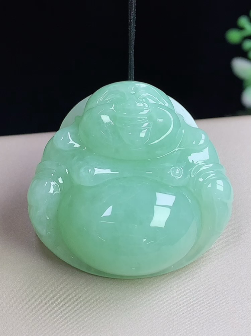 满绿佛公，无裂，尺寸31.4-33-12mm，j12apt