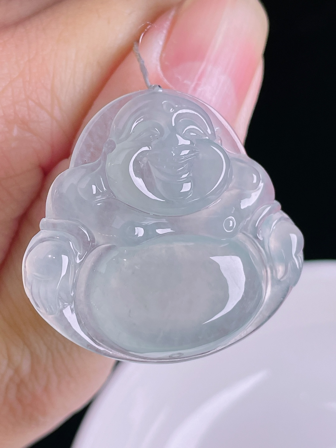 ️佛公，老种起光，细底通透，尺寸：31.8/34/5.8mm0912