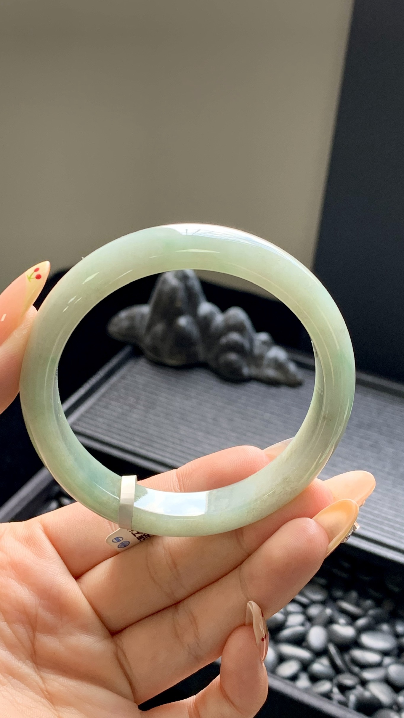淡油青正圈成品 HYY-6265 尺寸：56-12-7.5