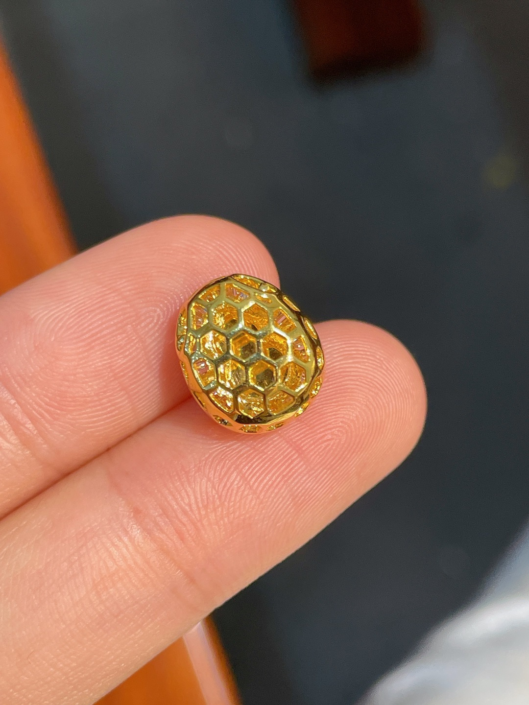 阳绿葫芦吊坠，无裂 18k金镶嵌 强烈推荐，8-5.5-2