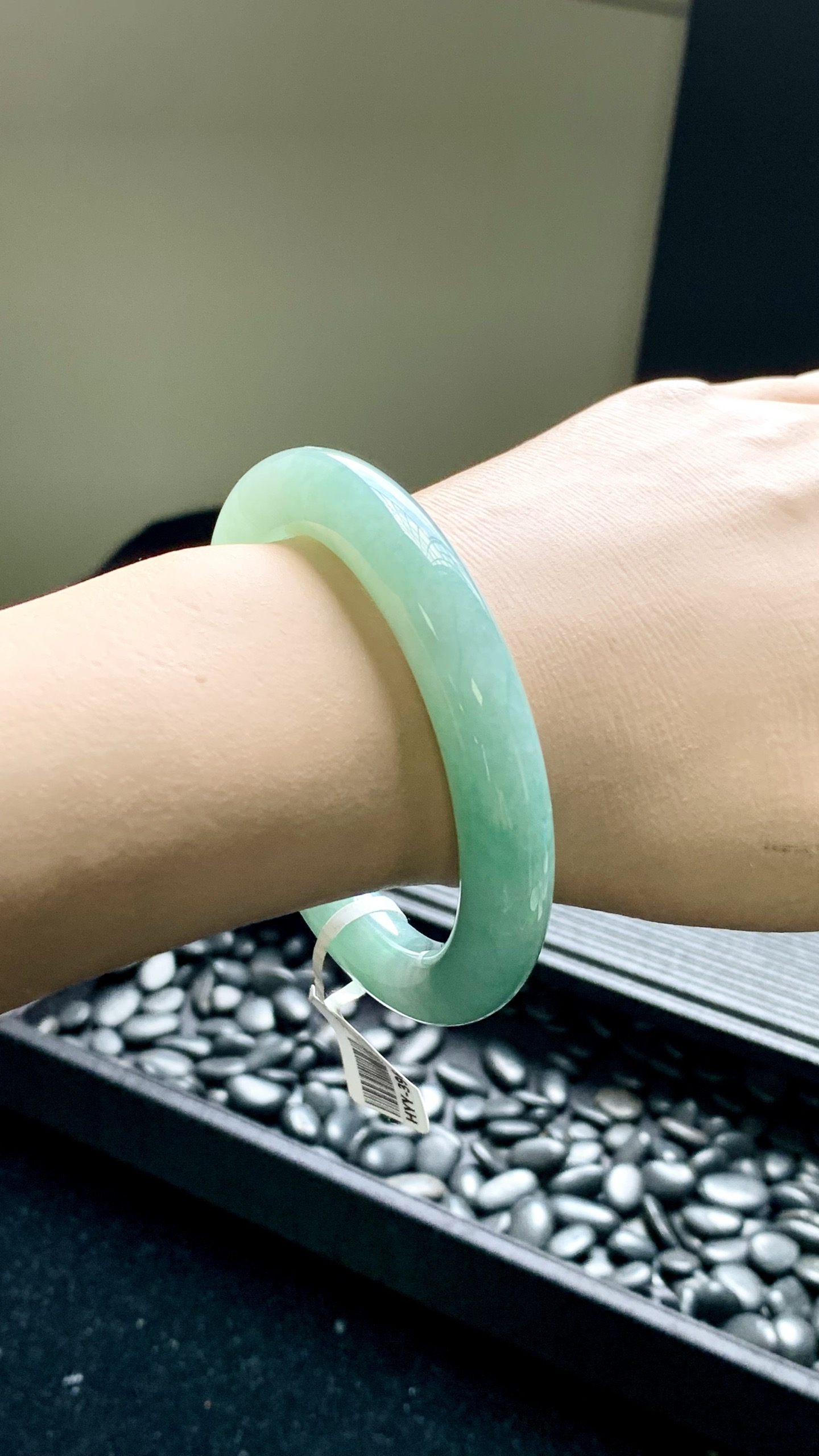 湖水绿圆条成品 HYY-3967 尺寸：56-10.5-10
