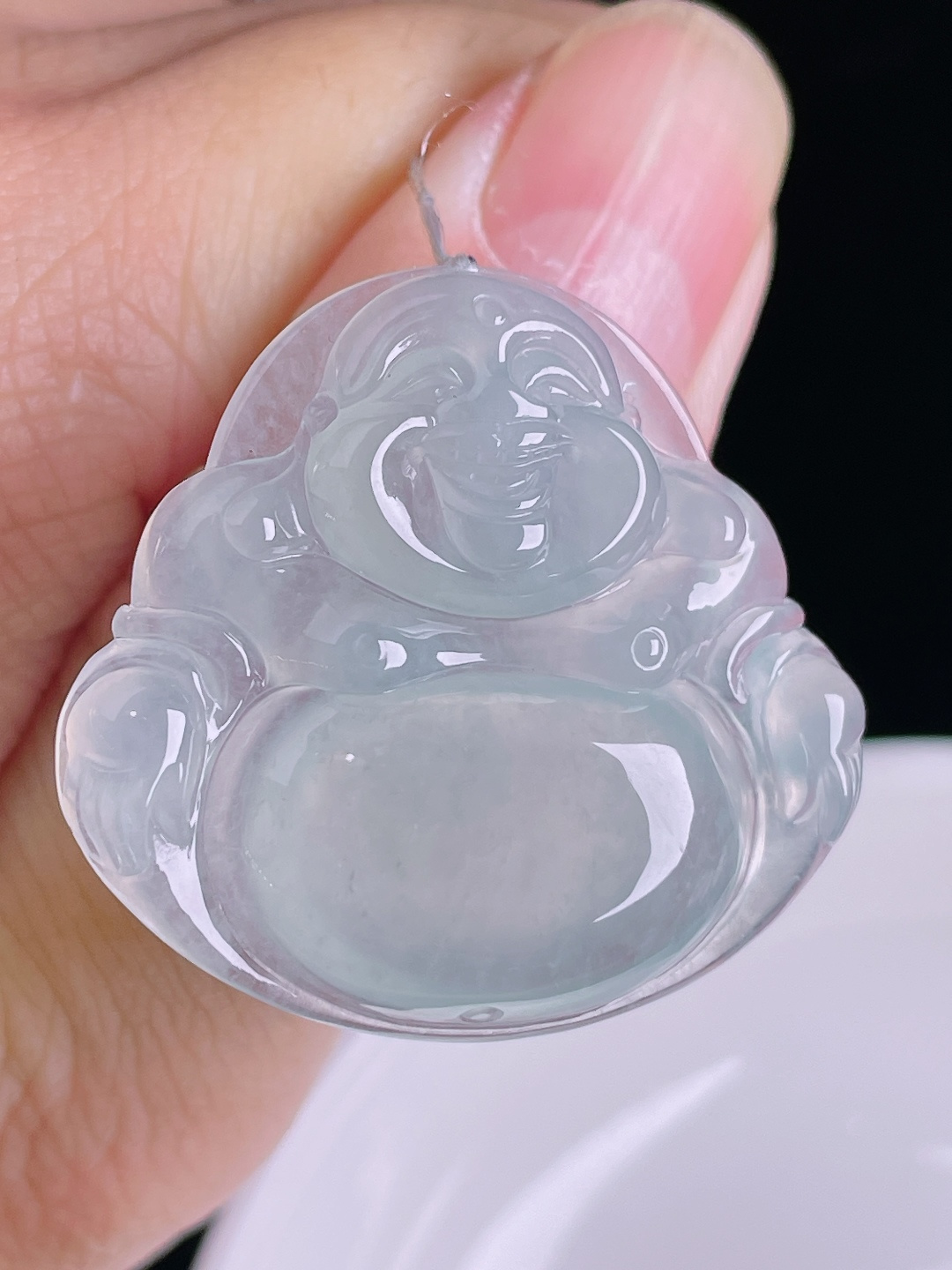 ️佛公，老种起光，细底通透，尺寸：31.8/34/5.8mm0912