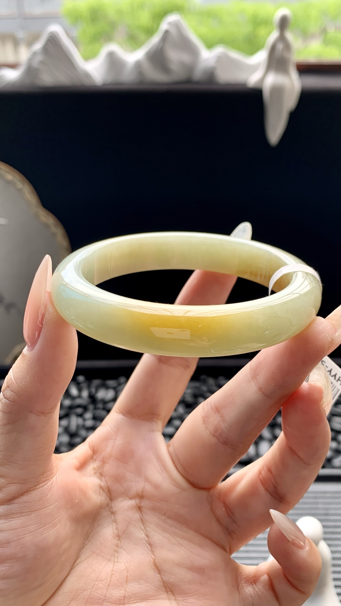 黄翡正圈成品 HYY-5866 尺寸：54-11-8