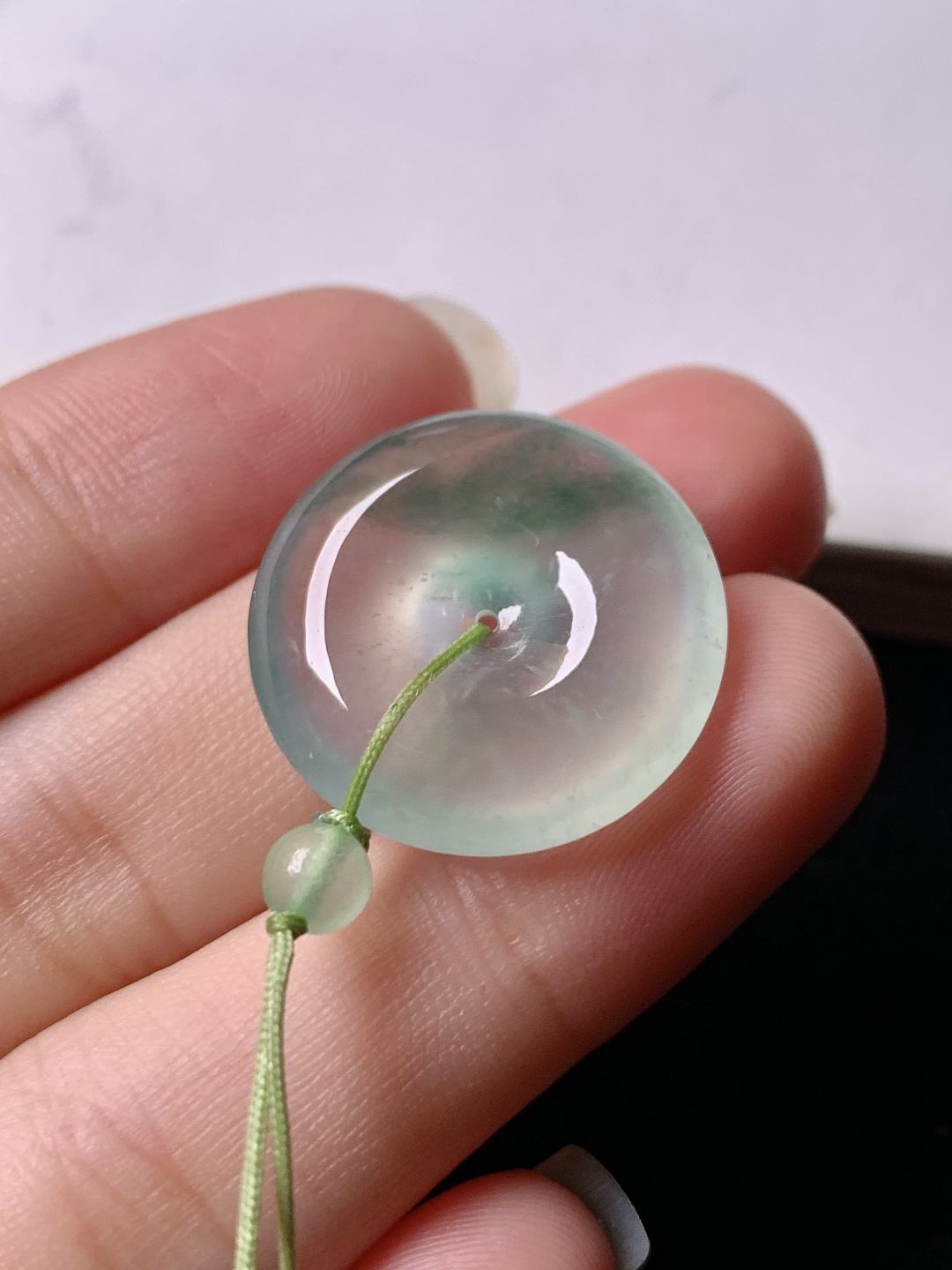 ️飘花平安扣，色泽浓艳 0913尺寸20.2*4.9