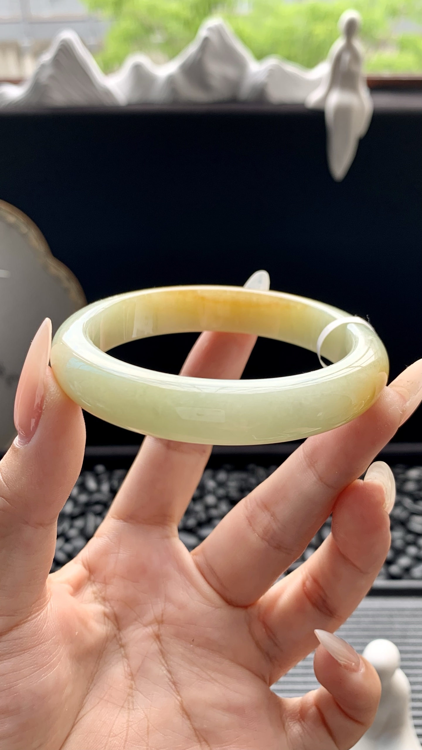 黄翡正圈成品 HYY-5866 尺寸：54-11-8