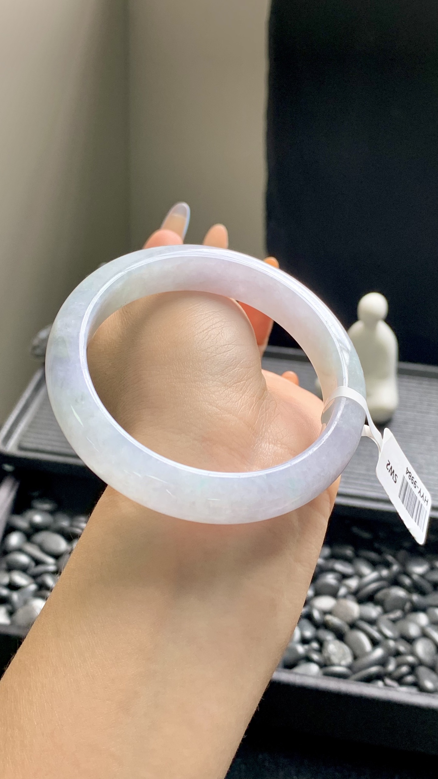 冰紫飘花正圈成品 HYY-9984 尺寸：57.5-12-8