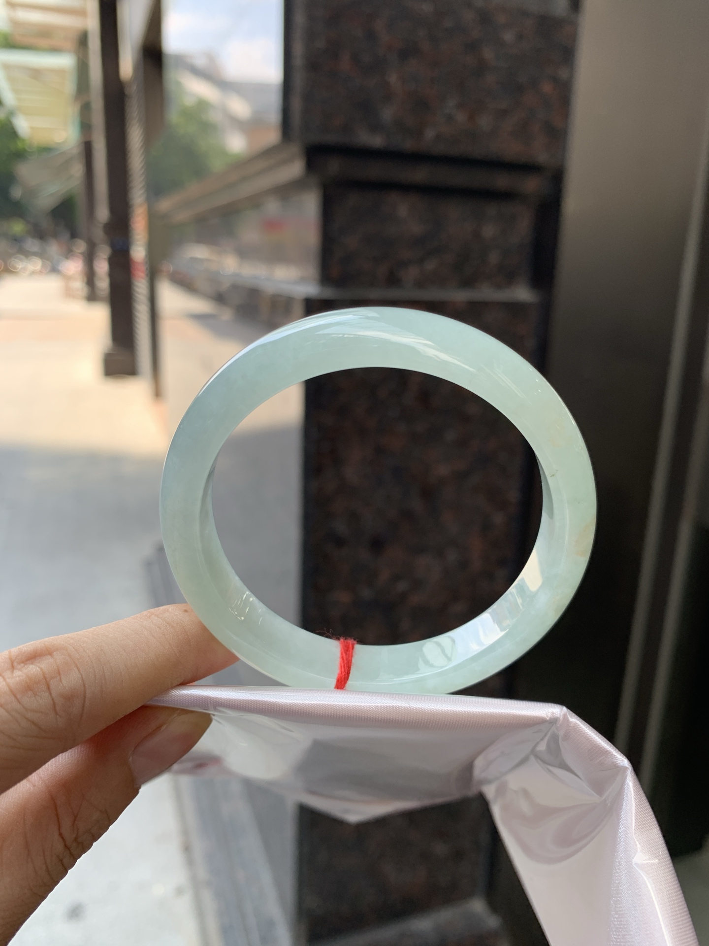 晴绿底洒金正圈 56-7.4-11.1 0913-N1560 打灯棉线