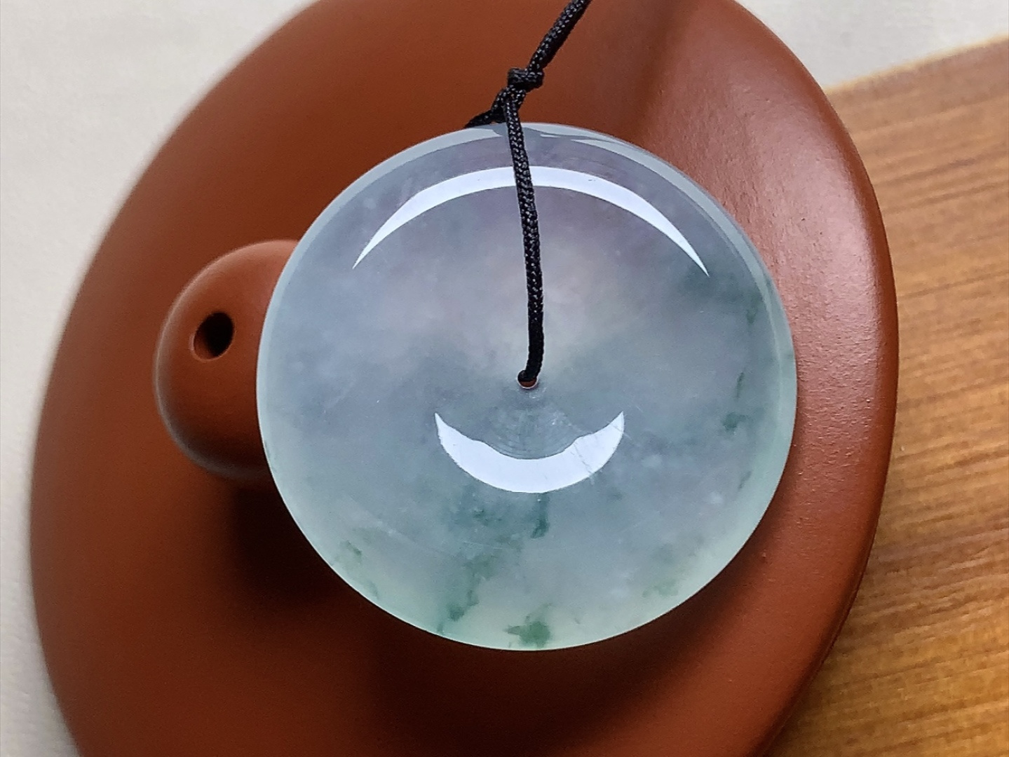 ️ 冰种飘花怀古 飘花素雅，种水，无裂尺寸25*5.3