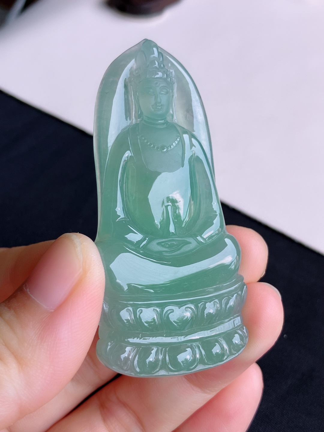 ️，底色素衣观音，晶莹剔透，尺寸66/31/7/自然光实拍