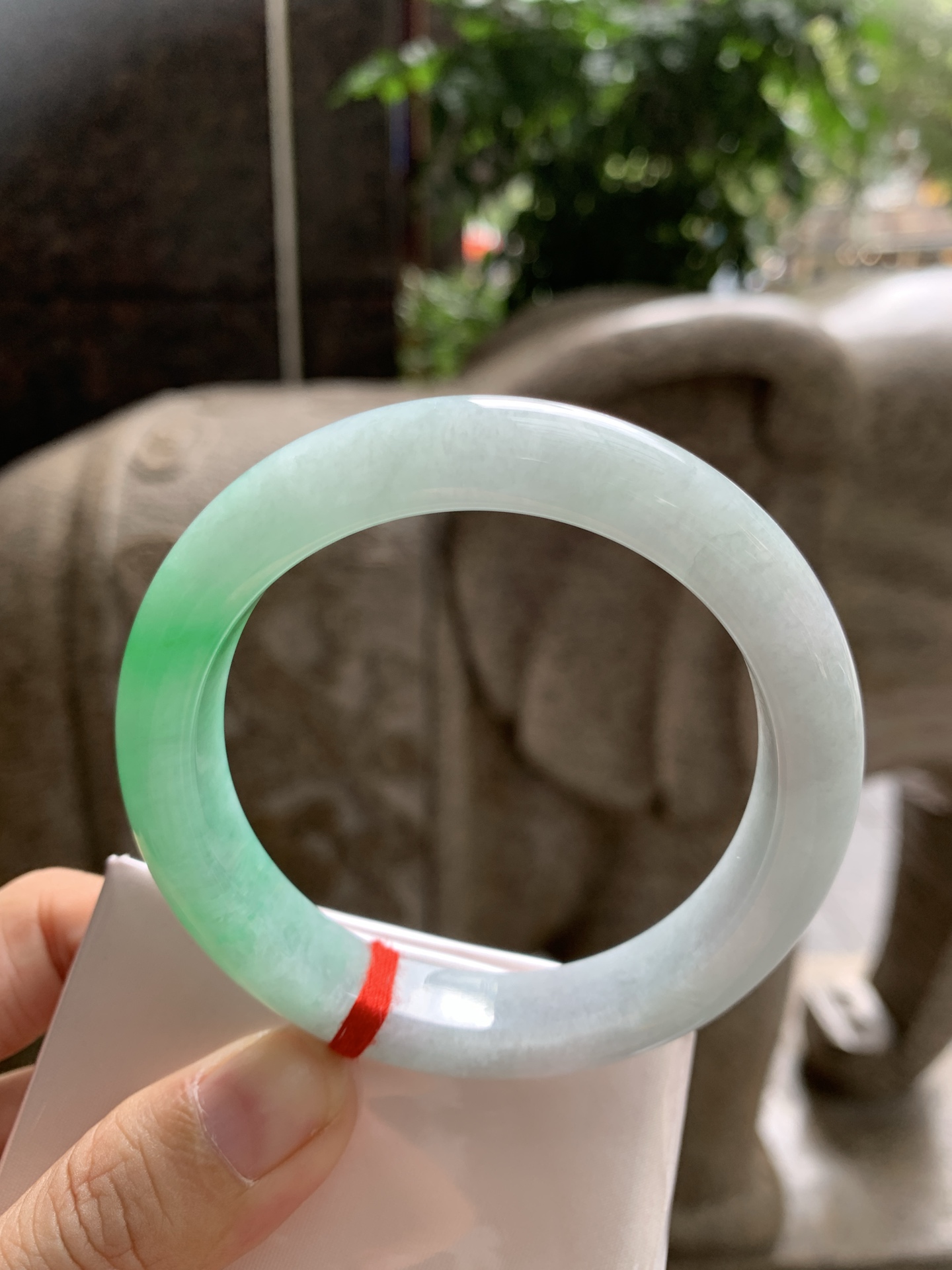 白底青正圈 58.3-9.1-11.8 0912-615-44 打灯细纹，不影响