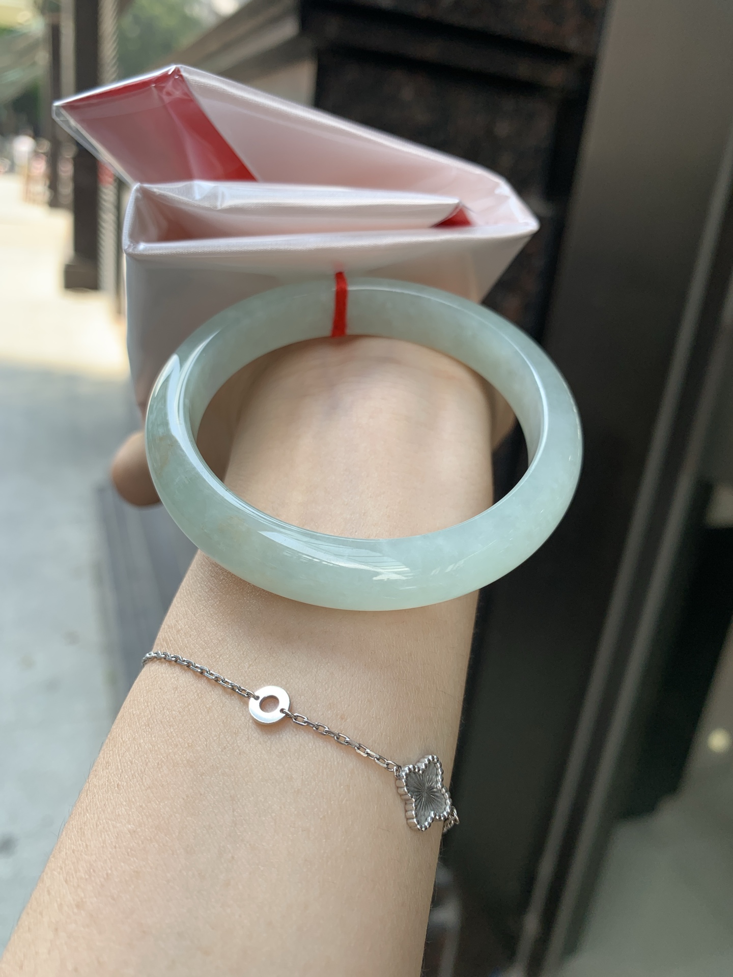 晴绿底洒金正圈 56-7.4-11.1 0913-N1560 打灯棉线