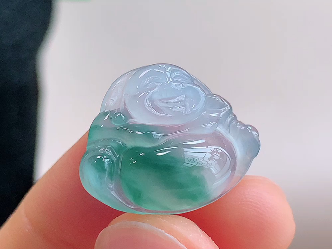 ️ 笑佛，无裂，尺寸22.1-17.1-5.1mm，包A附证书