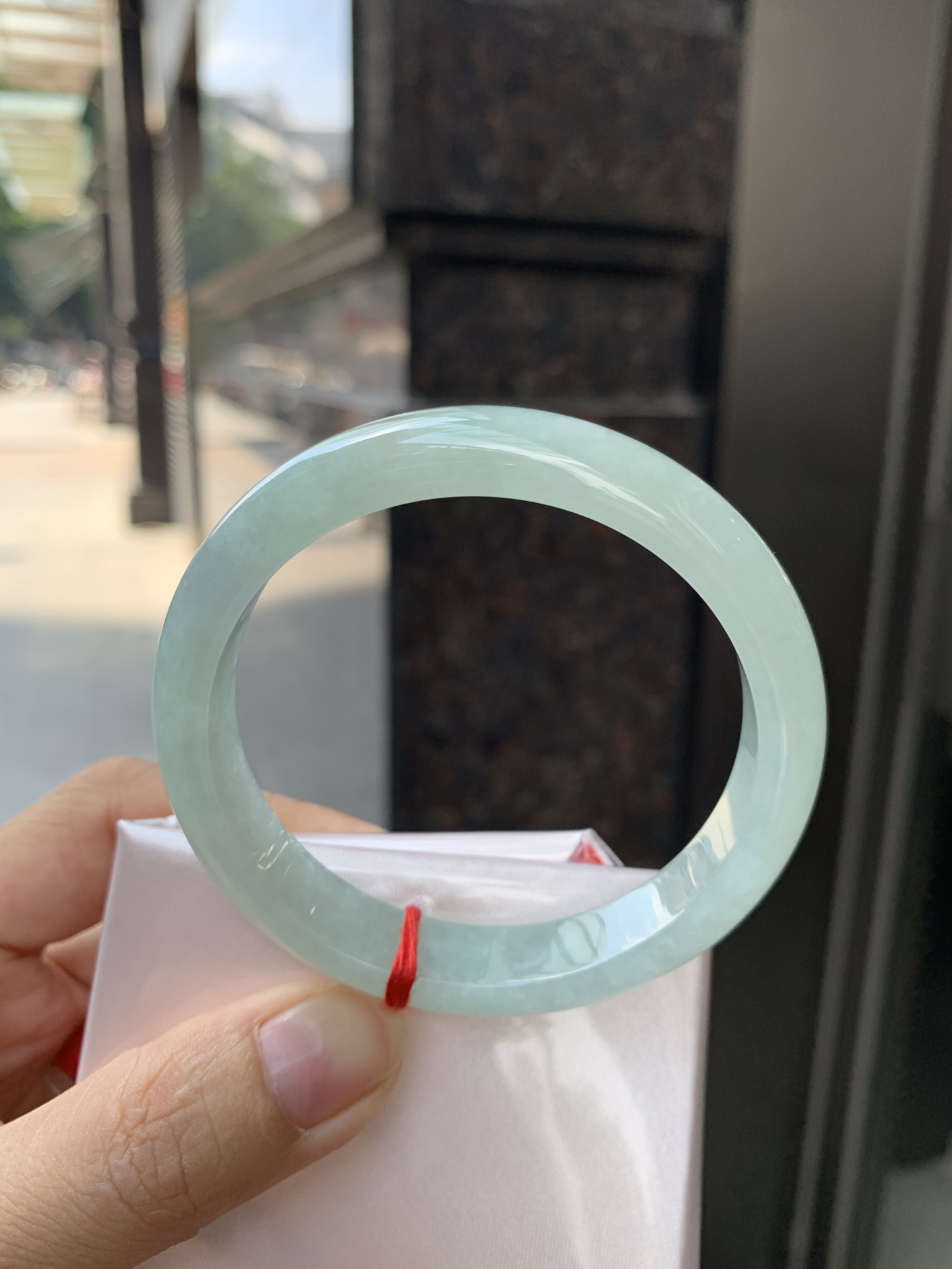 晴绿底洒金正圈 56-7.4-11.1 0913-N1560 打灯棉线