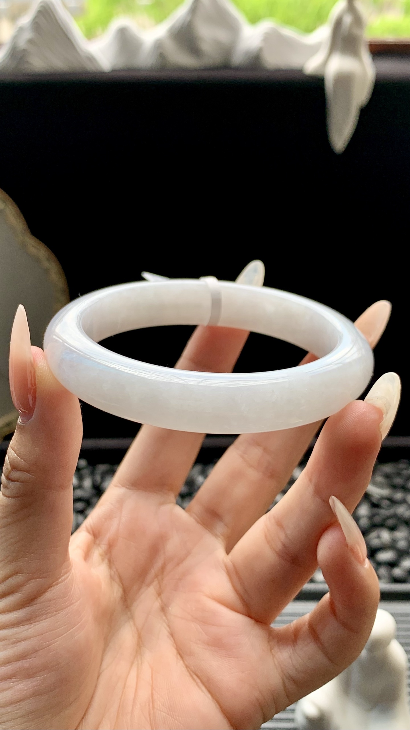 淡粉紫正圈成品 HYY-6456 尺寸：57-12-8.5