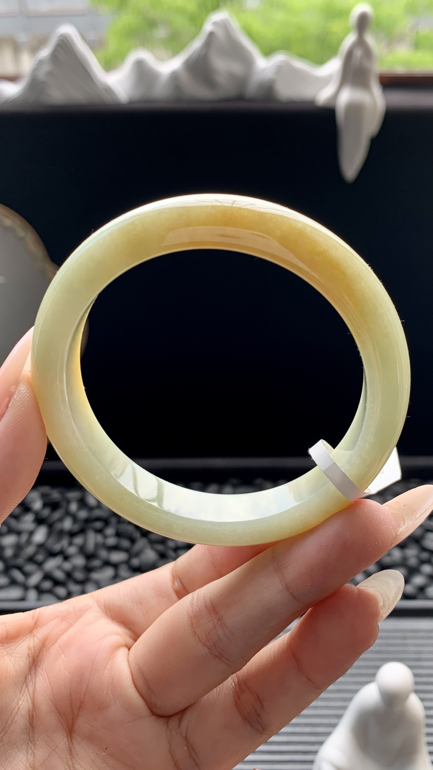 黄翡正圈成品 HYY-5866 尺寸：54-11-8