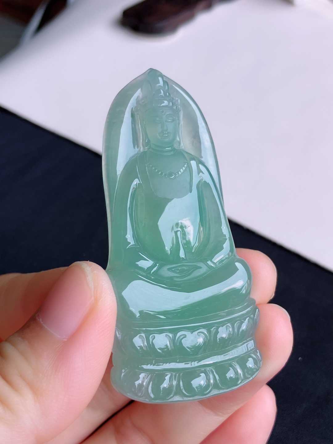 ️，底色素衣观音，晶莹剔透，尺寸66/31/7/自然光实拍