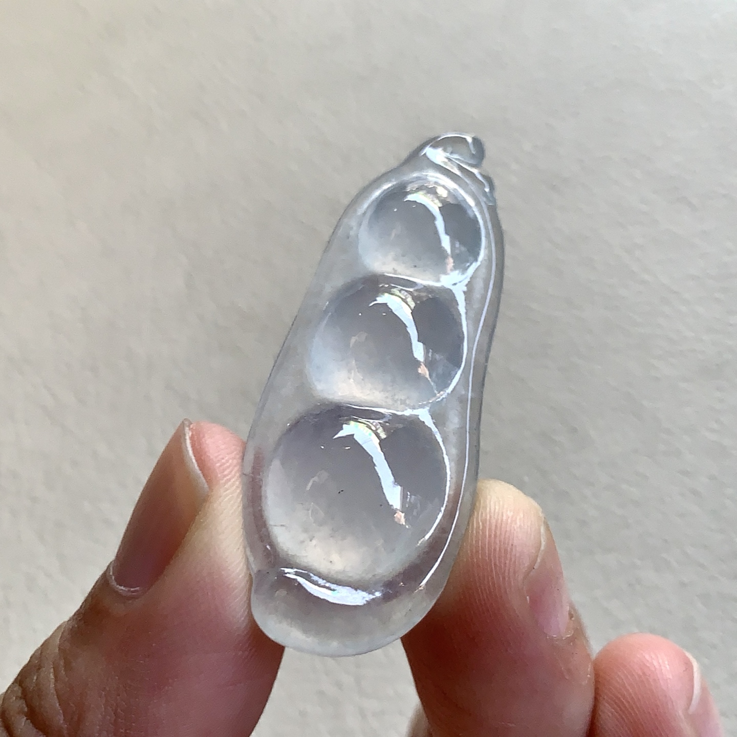 ️ 冰种福豆 尺寸：41×16.4×7