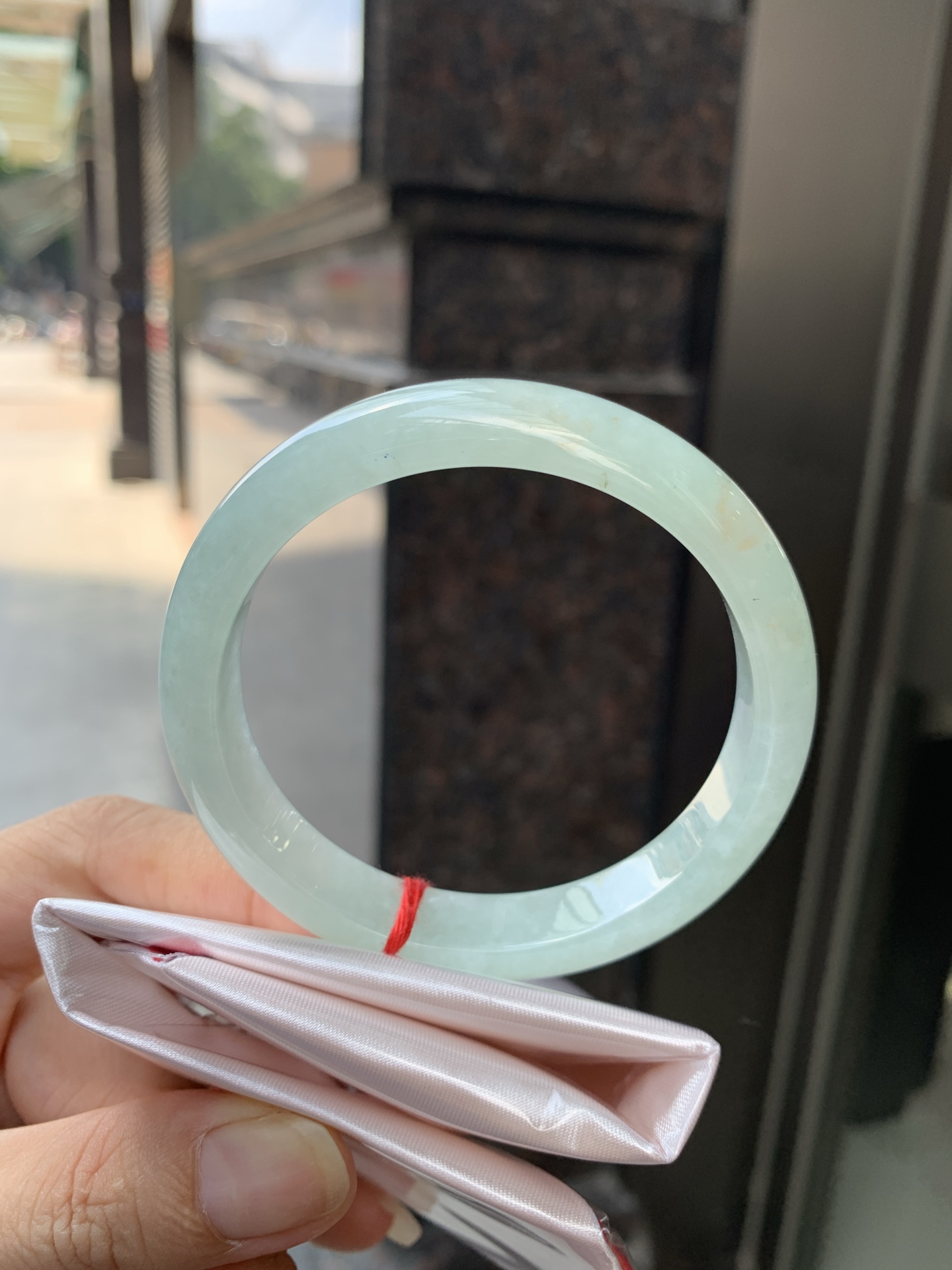晴绿底洒金正圈 56-7.4-11.1 0913-N1560 打灯棉线