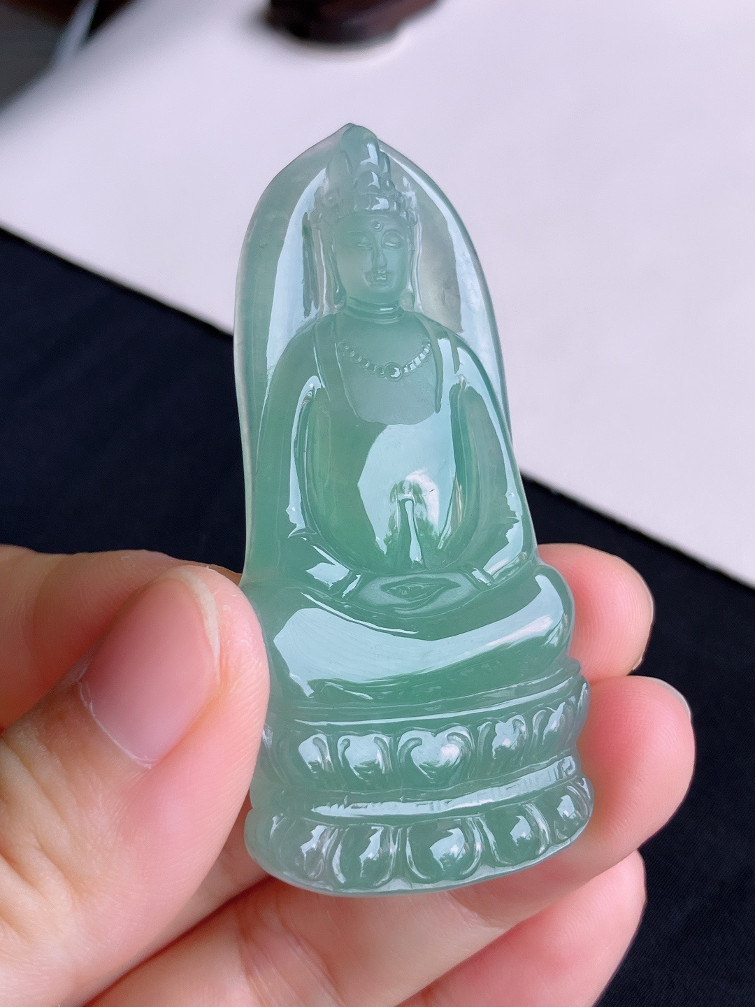 ️，底色素衣观音，晶莹剔透，尺寸66/31/7/自然光实拍
