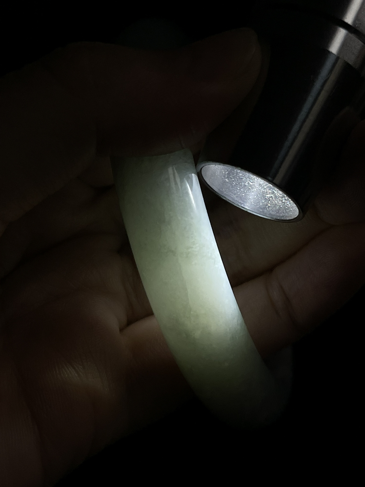 正圈58圈口，翡翠手镯