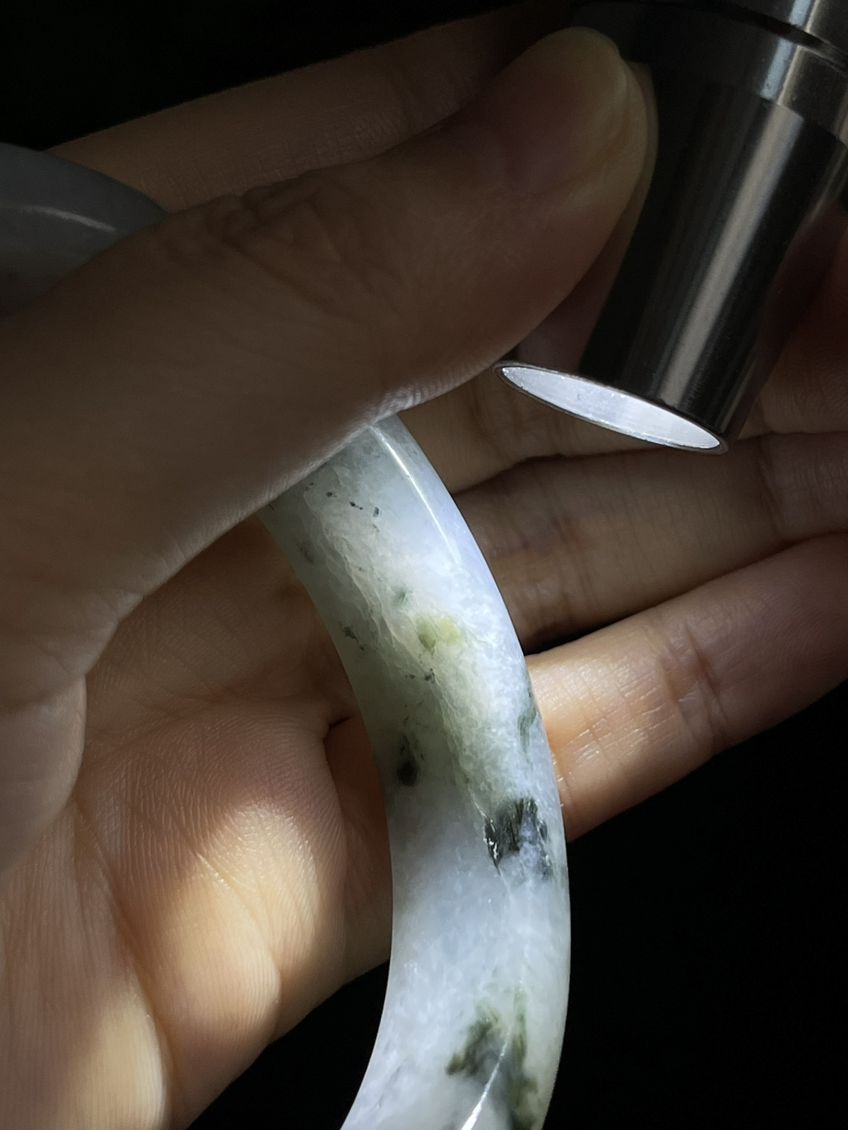 正圈58.5圈口，翡翠手镯