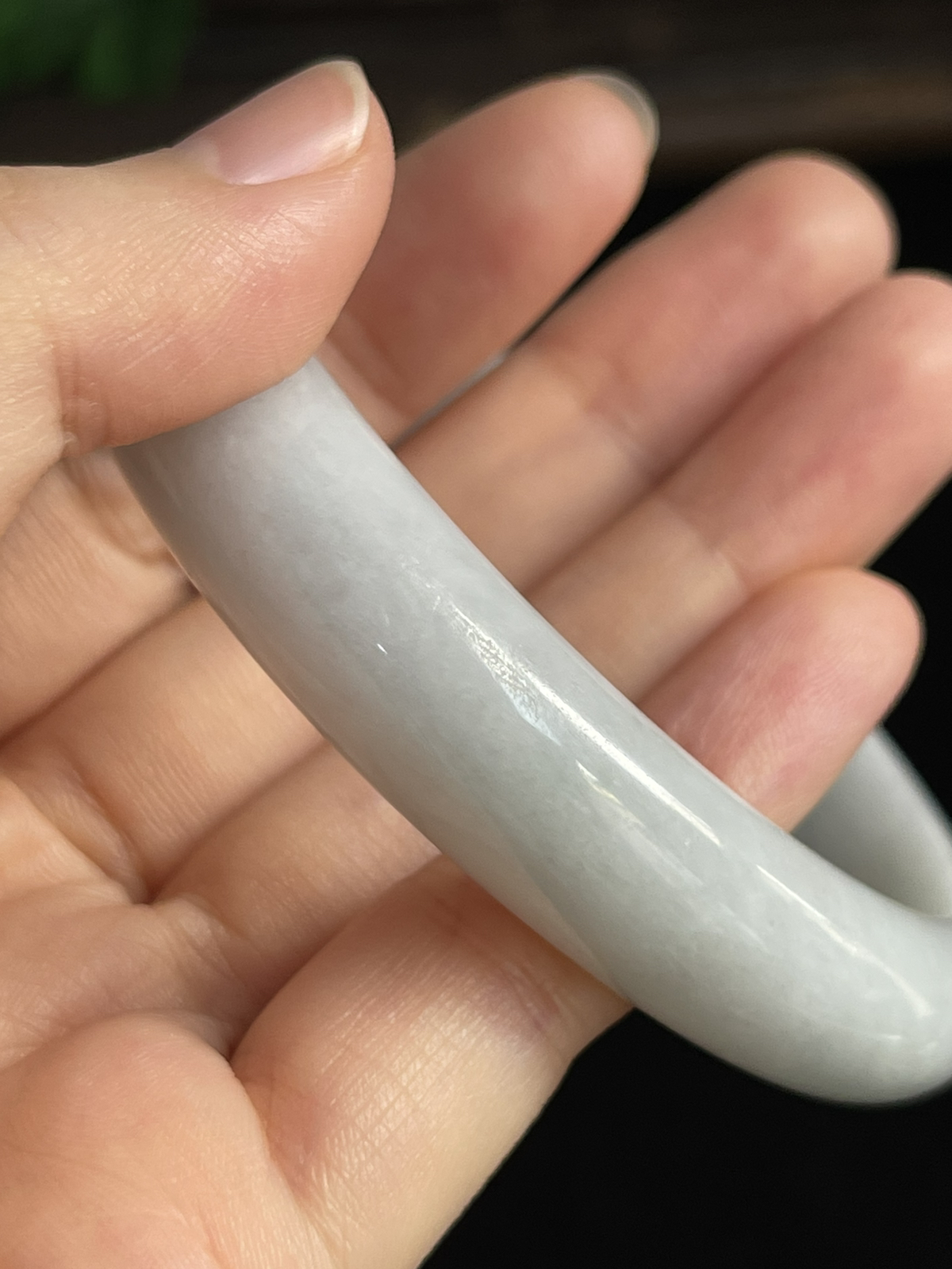 正圈59.8圈口，翡翠手镯