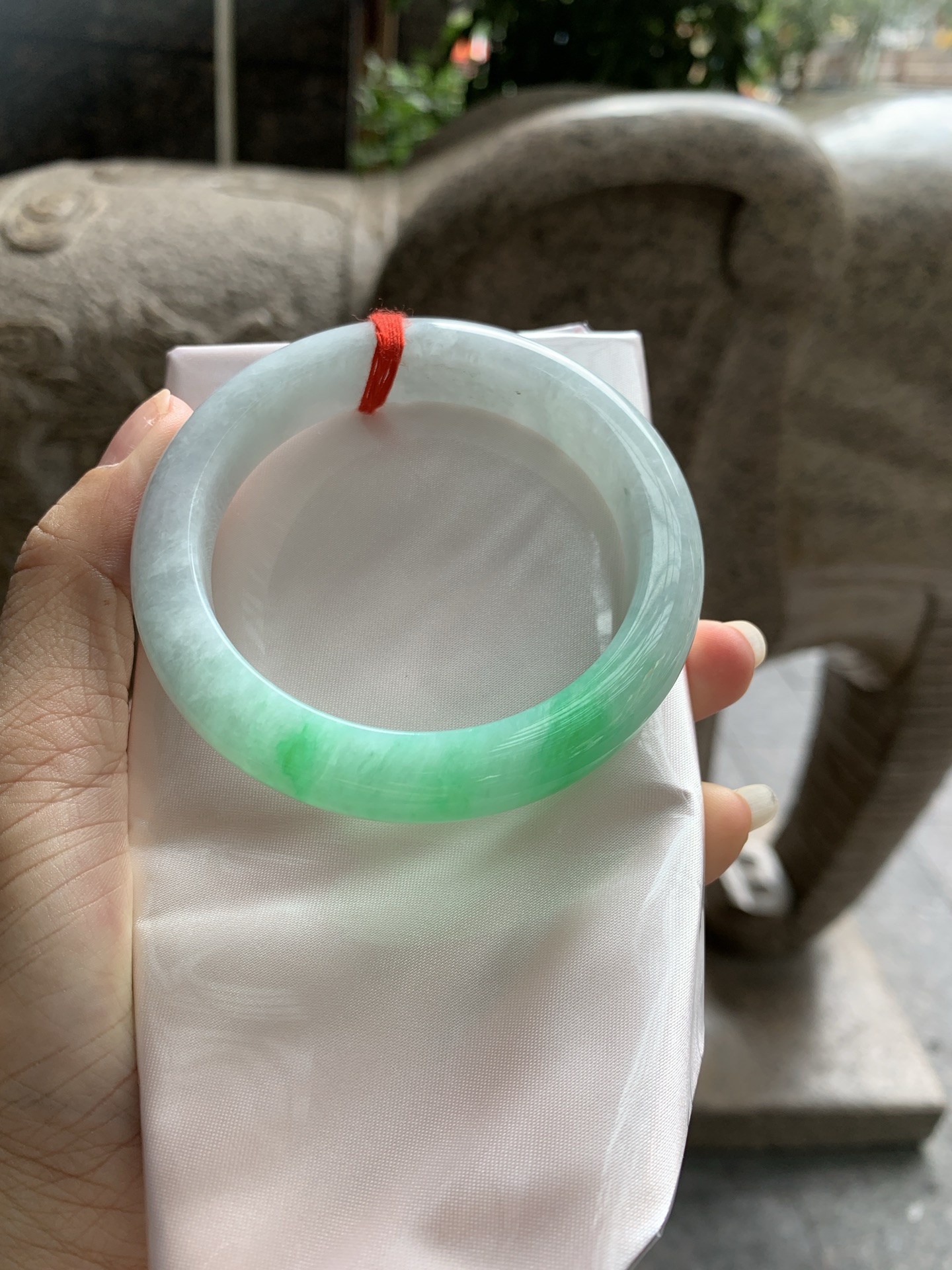白底青正圈 58.3-9.1-11.8 0912-615-44 打灯细纹，不影响